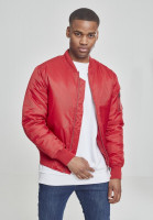 Urban Classics Bomber Jacke Basic Bomber Jacket Fire Red