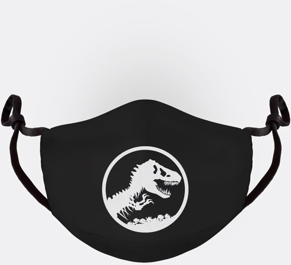 Universal - Jurassic Park - Adjustable Shaped Facemask (1 Pack) Black
