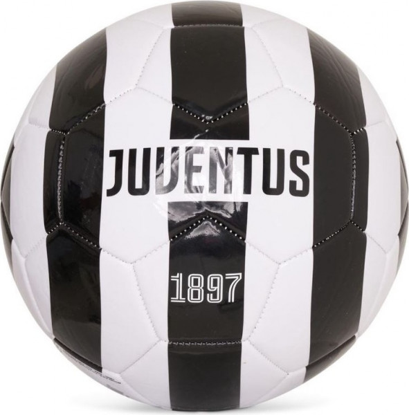 Juventus Turin Fußball Striped Gr. 5 Fussball Serie A Black