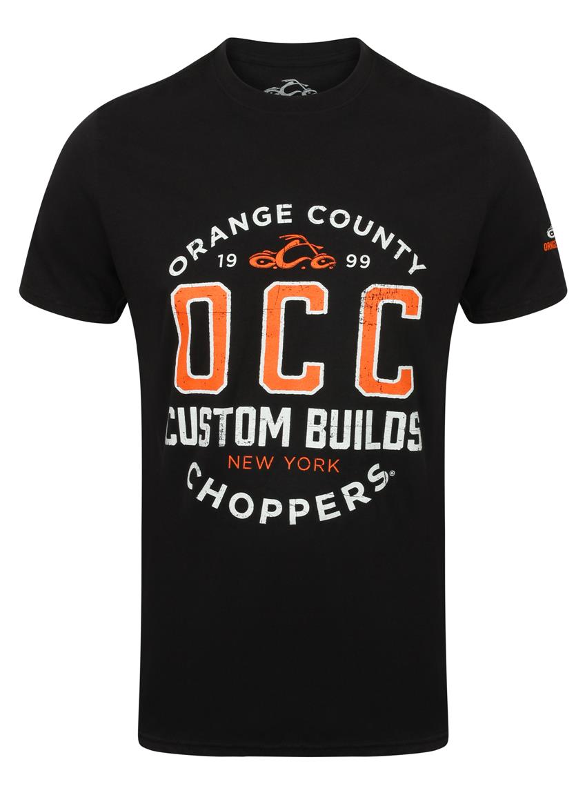 OCC Orange County Choppers T-Shirt Rebel Schwarz - Herren / Unisex