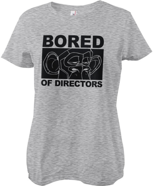 Bored of Directors Bored Eyes Girly Tee Damen T-Shirt Heathergrey