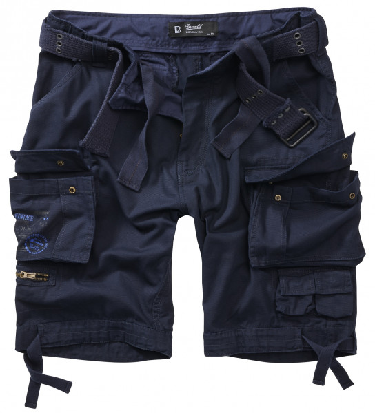 Brandit Shorts Savage Vintage Gladiator in Navy Blue