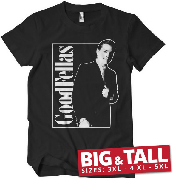 Goodfellas Henry Hill Suit Girly Big & Tall T-Shirt Damen Black