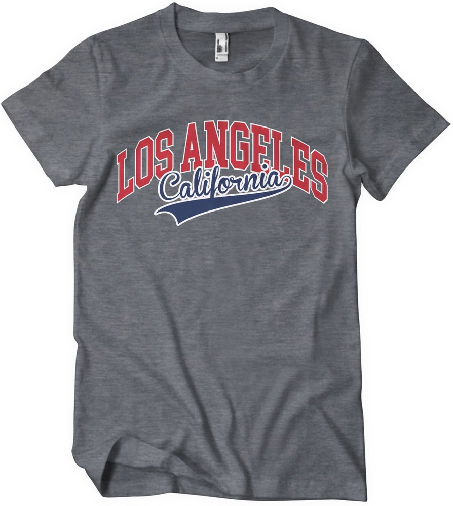 Los Angeles California T-Shirt Dark-Heather - Herren / Unisex