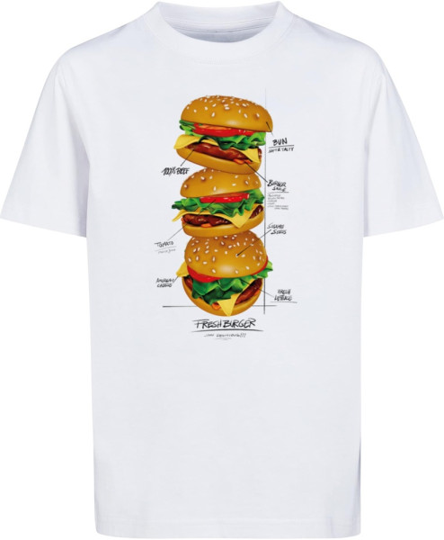 Mister Tee Kinder T-Shirt Kids Triple Burger Tee MTK259