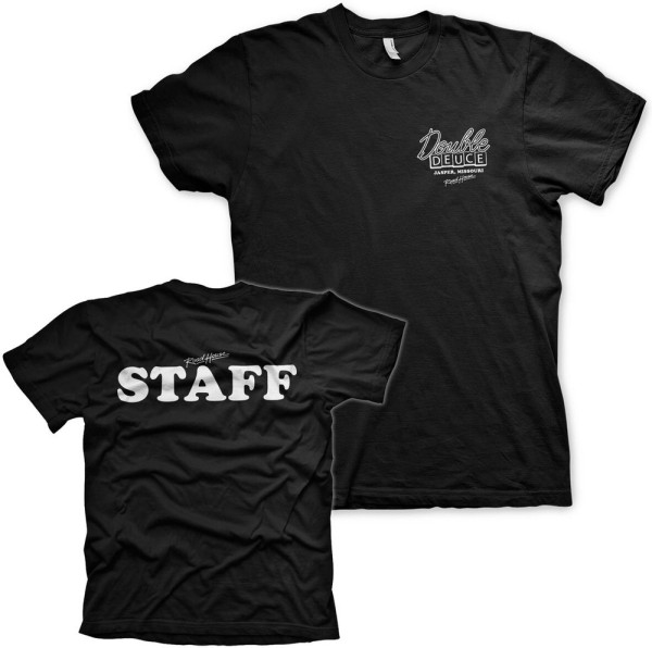 Road House Double Deuce STAFF T-Shirt Black