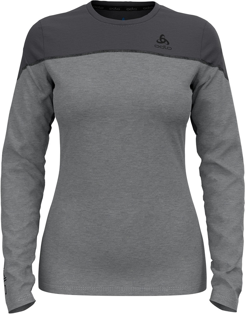 Odlo Damen Bl Top Crew Neck Long-Sleeve Revelstoke Pw 150 111141 - Damen