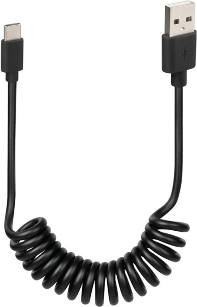 Optiline Lampa Type C 1M Ladekabel Black