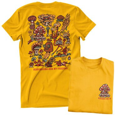 Acid Killer T-Shirt Mushroom Friends T-Shirt DTR-1-KA002-DTF848