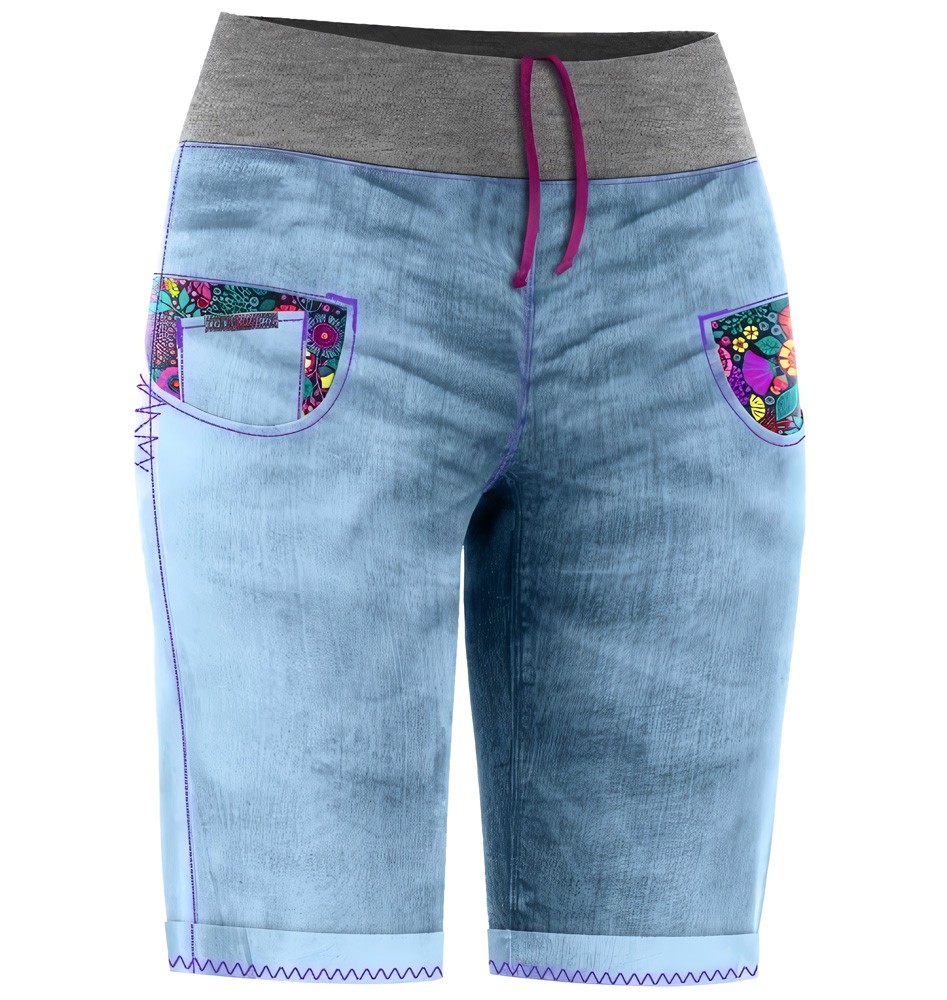 Crazy Idea Damen Shorts Aria Light Jeans 166992 - Damen