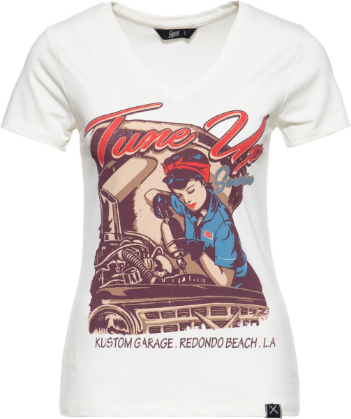 Queen Kerosin Damen T Shirt - Tune Up QK4195358075