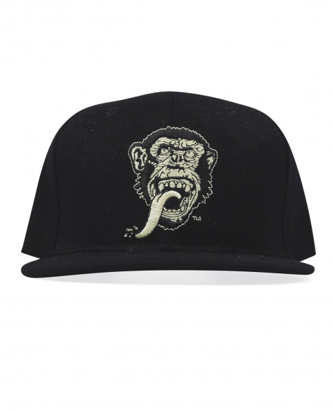 Gas Monkey Garage Cap Snap-Back Face On Black