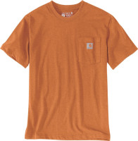 Carhartt K87 Pocket S/S T-Shirt Marmalade Heather