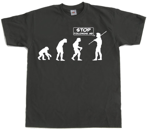 Tokigt Stop Following Me T-Shirt SH-1-14043-H1-5