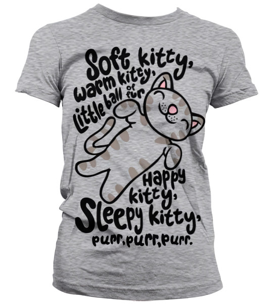 The Big Bang Theory Damen TBBT Soft Kitty Girly Tee SH-5-15440-H27-4