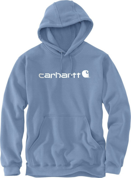 Carhartt Signature Logo Sweatshirt Skystone