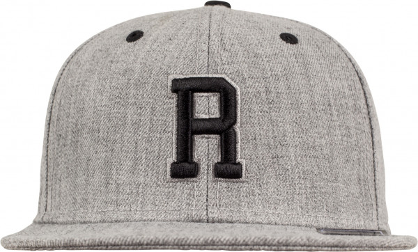 MSTRDS Cap R Letter Snapback Heather Grey