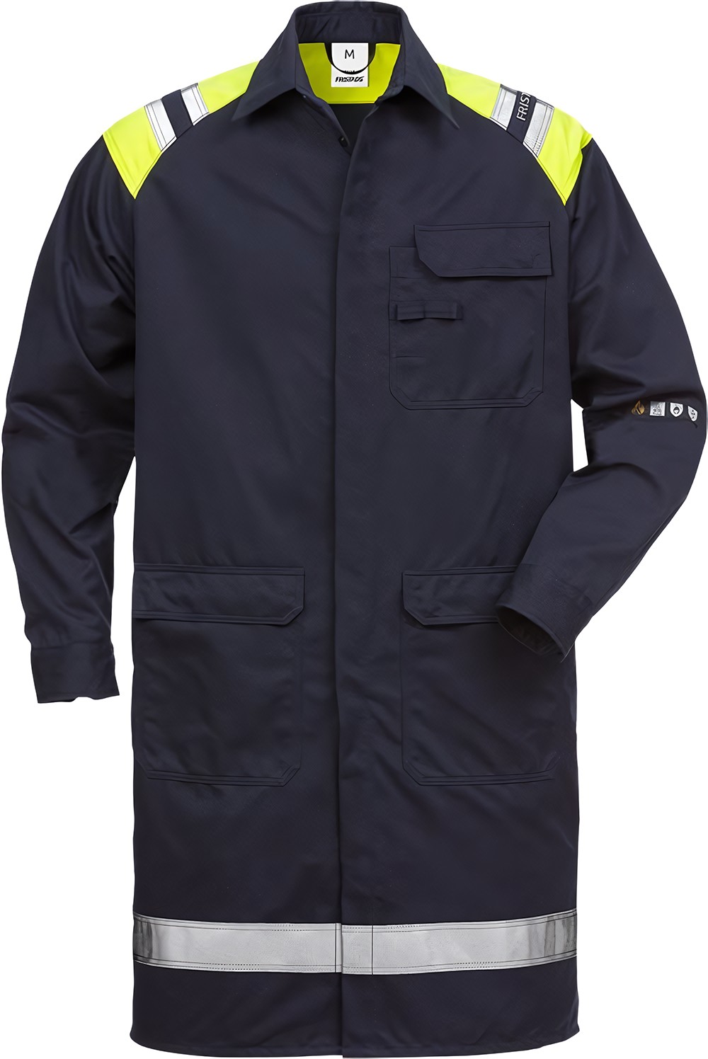 Fristads Flamestat Besuchermantel 3074 ATHS Marineblau - Herren / Unisex
