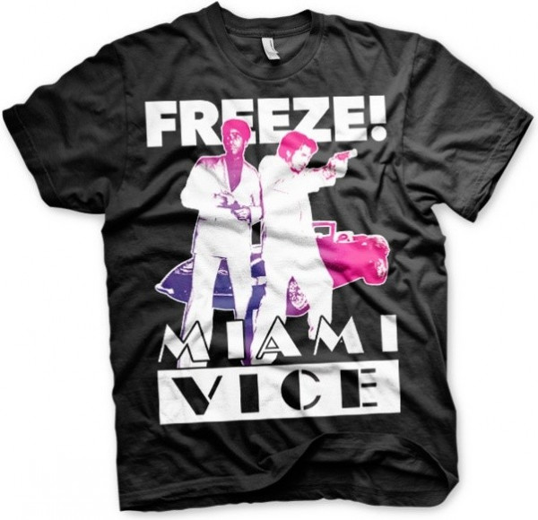Miami Vice Freeze T-Shirt Black