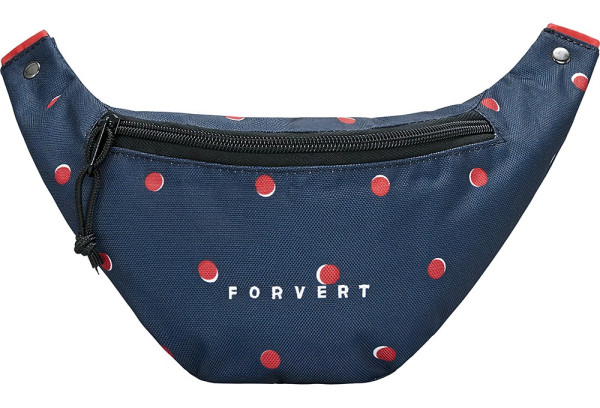 Forvert Gürteltasche Leon Navy Double Dots