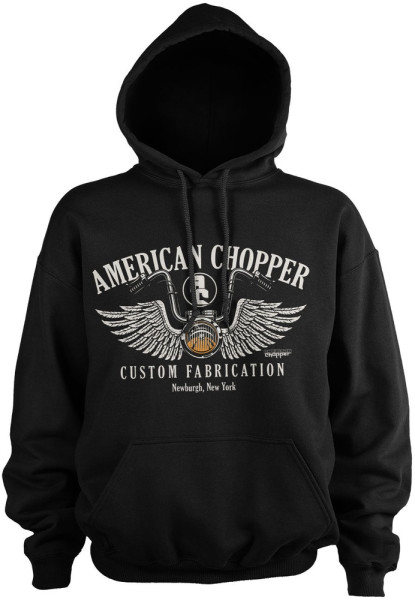 American Chopper Handlebar Hoodie Black