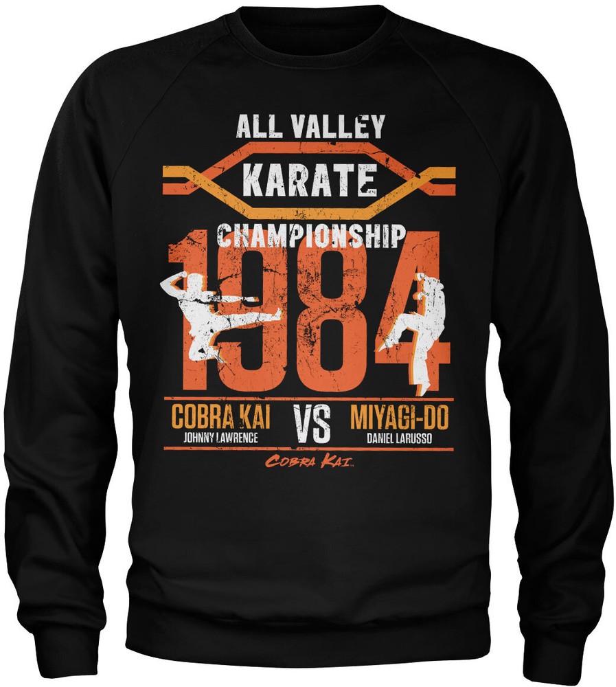 Cobra Kai All Valley Karate Championship Sweatshirt Schwarz - Herren / Unisex