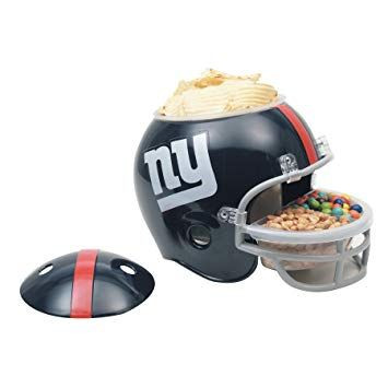 New York Giants Snack Helmet American Football NFL Blue