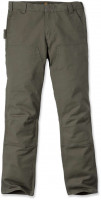 Carhartt Herren Hose Stretch Duck Double Front Tarmac Carhartt Herren Hose Stretch Duck Double Front Tarmac
