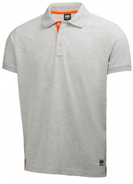 Helly Hansen T-Shirt 79025 Oxford Polo 950 Grey Melange