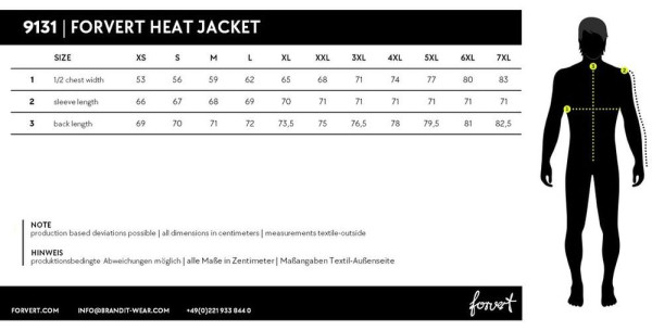 Forvert Winterjacke Forvert Heat Jacket 9131