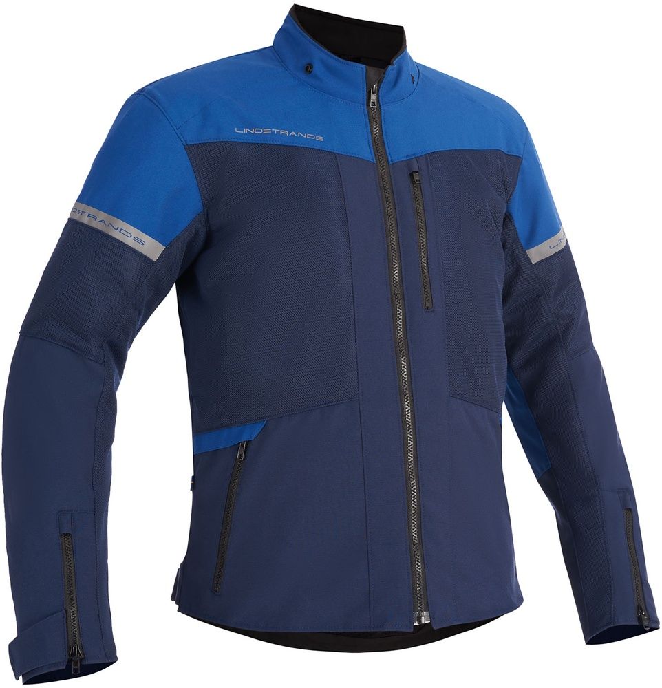 Lindstrands Motorrad Jacke Textile Jacke Rexbo V2 Blau Blau 720-25060250 - Herren / Unisex