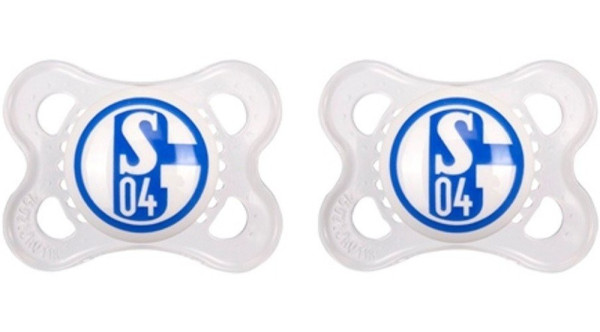 FC Schalke 04 Jungen S04 Beruhigungsschnuller 0-6 Mon.
