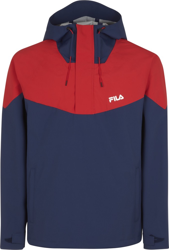 Fila Pull On Jacke Trencin Windbreaker Medieval Blue True Red
