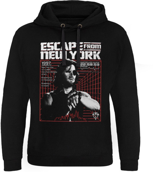 Escape From N.Y. 1997 Epic Hoodie Black