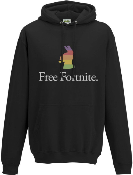 Fortnite - Free Fortnite (Pullover) Hoodie Black