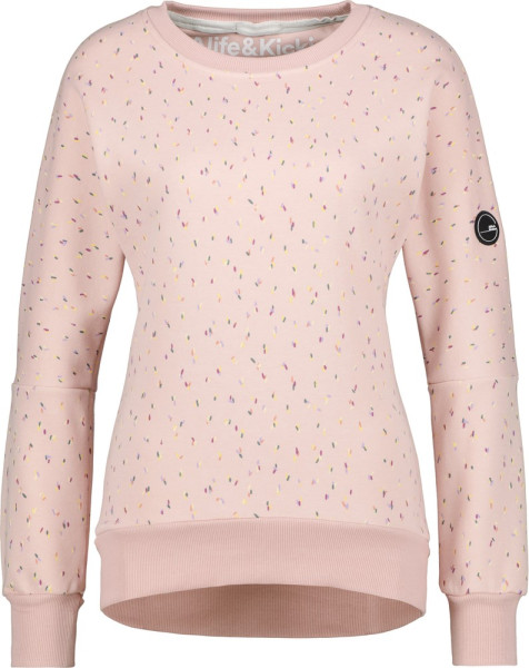 Alife & Kickin Damen Sweatshirt DarlaAK B Crewneck Blossom Melange