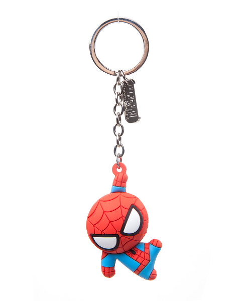 Marvel Kawaii Art Collection Keychain Character 3D Rubber Red