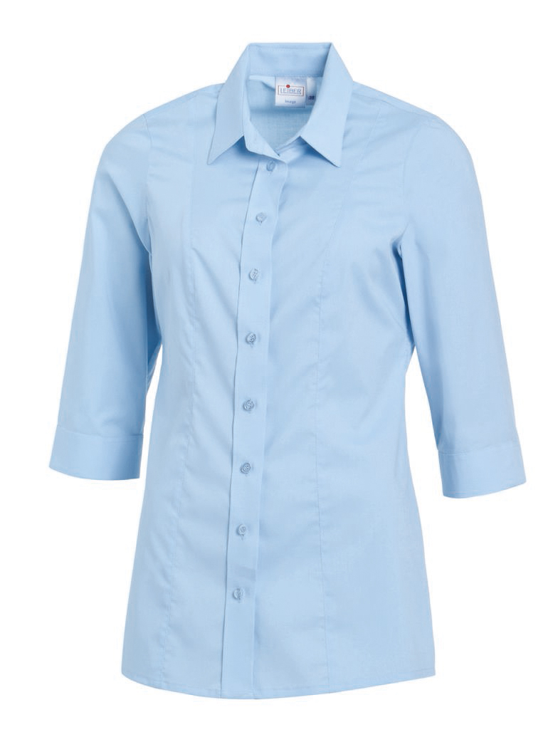 Leiber Damen Bluse mit 3/4 Ärmel 08/1237/05 Hellblau - Damen