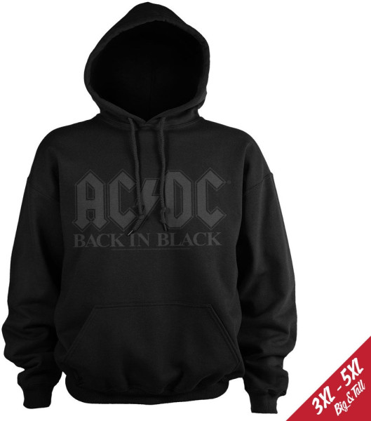 AC/DC Back In Black Hoodie PS-3-ACDC004-H91-9