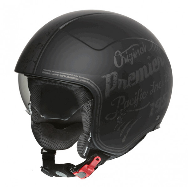 Premier Motorrad Helm Rocker Helm Or 9 Bm Black