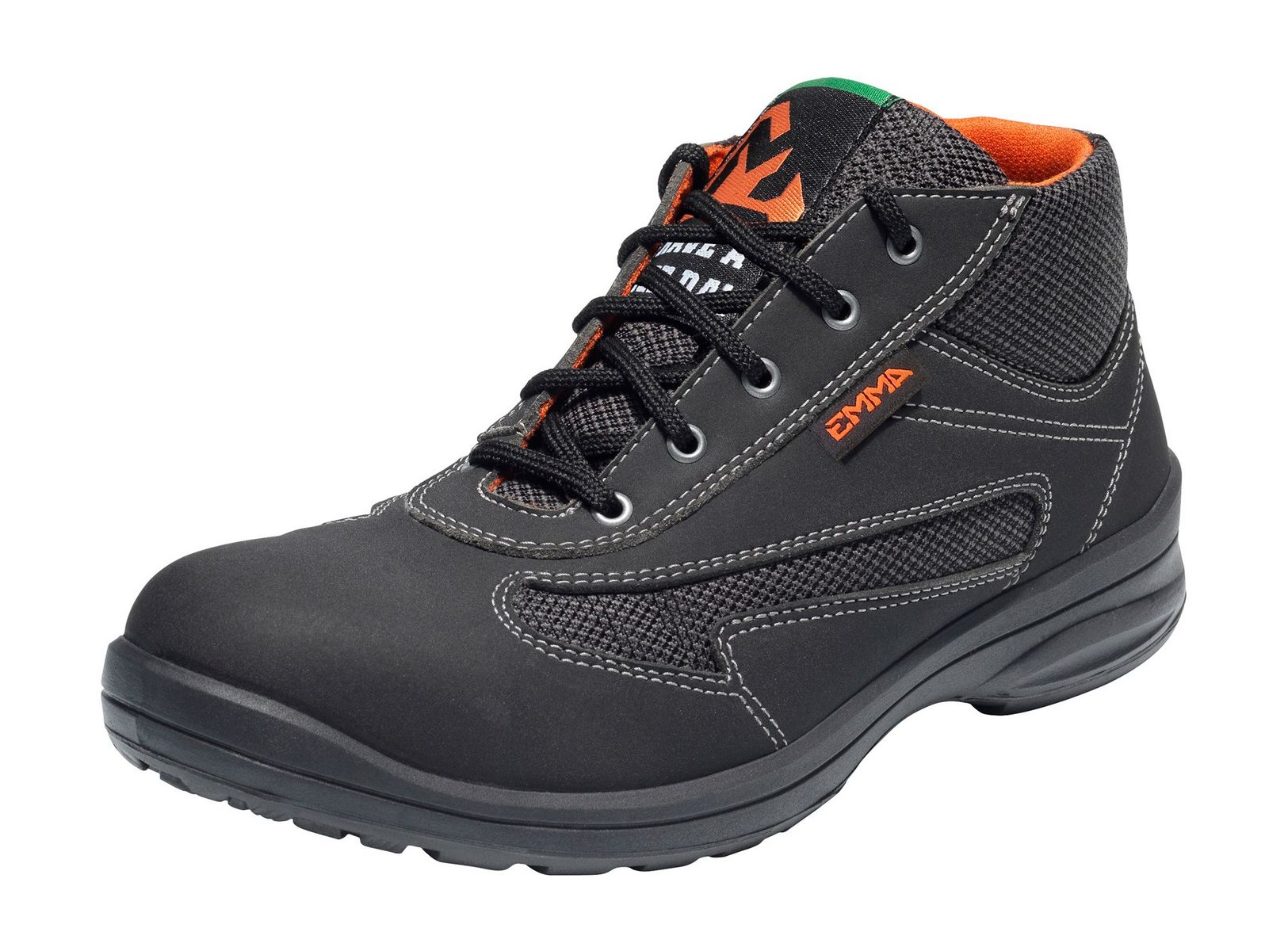 Emma Damen Sicherheitsstiefel Amber, S1P Schwarz - Damen