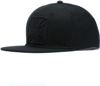 Lucky 13 Hut Tone To Tone Cross Flatbill Snapback Hat