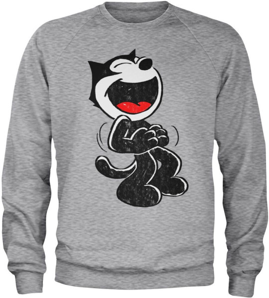 Felix the Cat Sweatshirt Hand Drawn Sweatshirt UV-3-FTC004-H91-1
