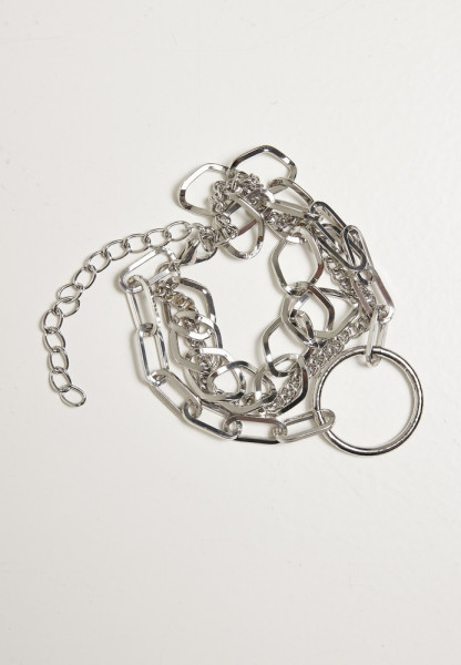 Urban Classics Armband Ring Layering Bracelet Silver