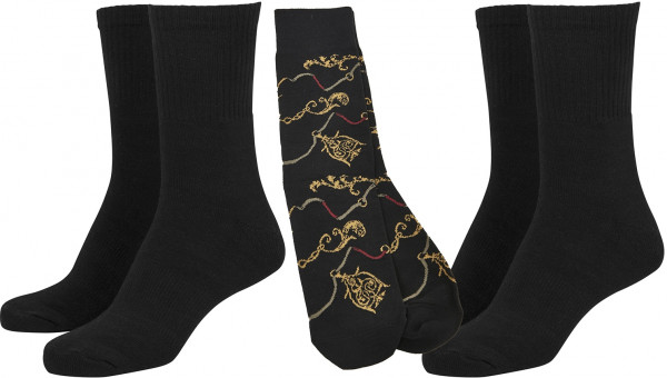 Urban Classics Socks Luxury Socks Set Black