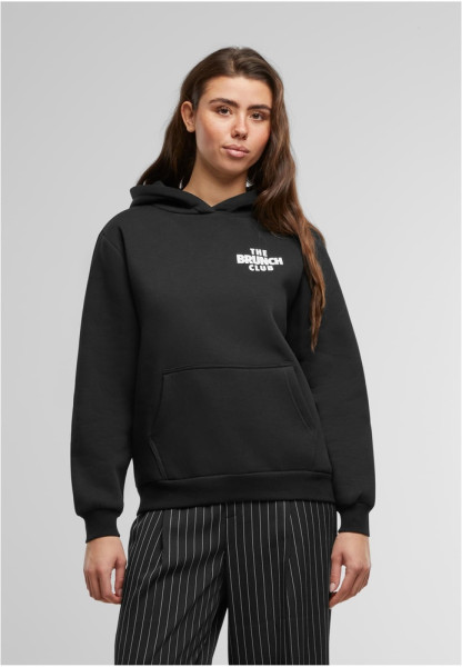 Mister Tee Damen The Brunch Club Ladies Fluffy Hoody MST249