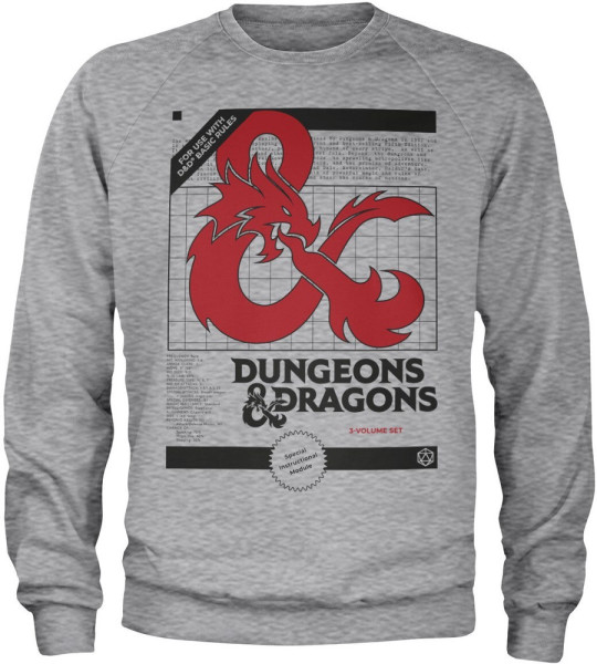 Dungeons & Dragons D&D 3 Volume Set Sweatshirt