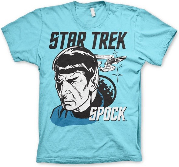 Star Trek & Spock T-Shirt Skyblue