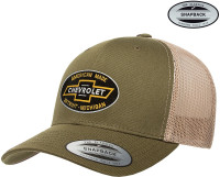 Chevrolet Cap American Made Premium Trucker Cap GM-93-CHEV9902-CB64 Chevrolet Cap American Made Premium Trucker Cap GM-93-CHEV9902-CB64