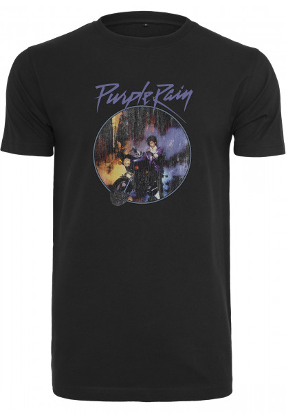 Merchcode T-Shirt Prince Purple Rain Tee black